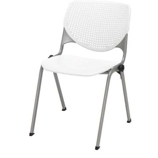 Poly Stack Chair, w/Perforated Back