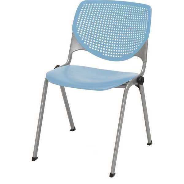 Poly Stack Chair, w/Perforated Back