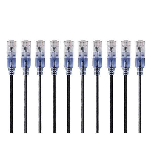 Voice and Data Patch Cord, 1 ft L, PK10