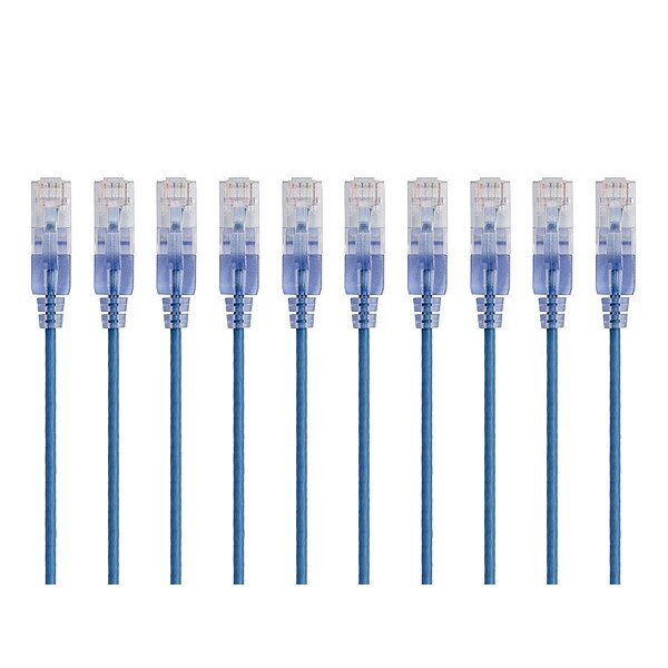 Voice and Data Patch Cord, 14 ft L, PK10