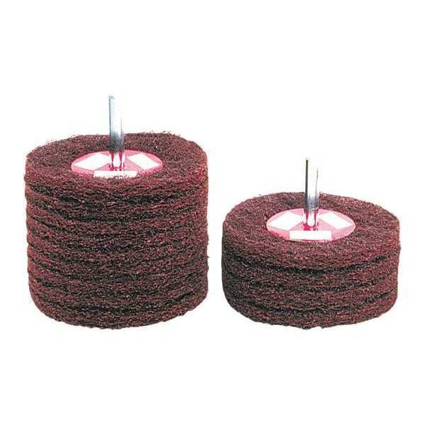 Satin Disc Wheel, A/O Med, 3x2x1/4