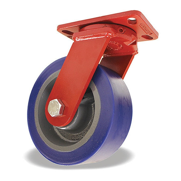 Spinfinity Maintenance-Free Kingpinless ZFFM Series Swivel Caster, 8