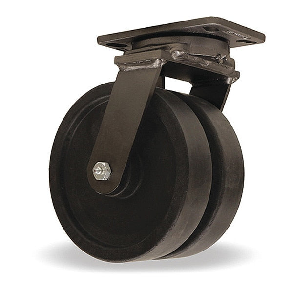 High Heat Dual-Wheel HSK2 Inferno Series Kingpinless Swivel Caster , 4