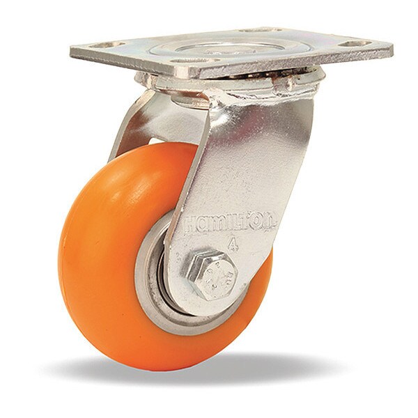Stainless Steel Workhorse Swivel Caster, 4