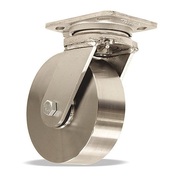 Stainless Steel Workhorse Swivel Caster, 6
