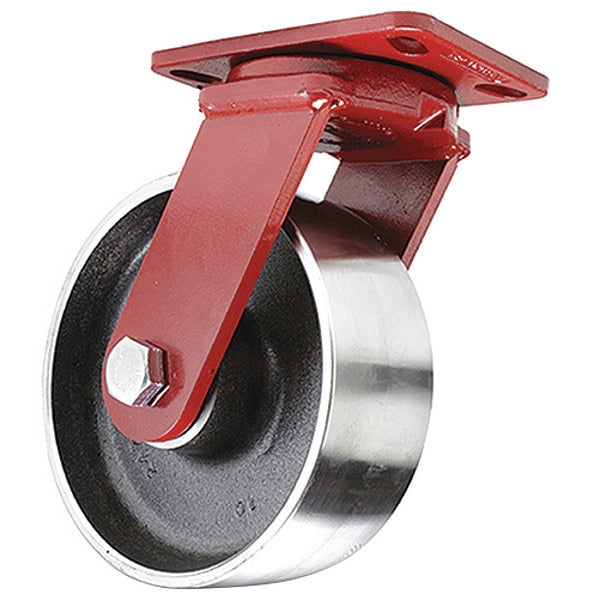 Spinfinity Maintenance-Free Kingpinless ZFFM Series Swivel Caster, 8
