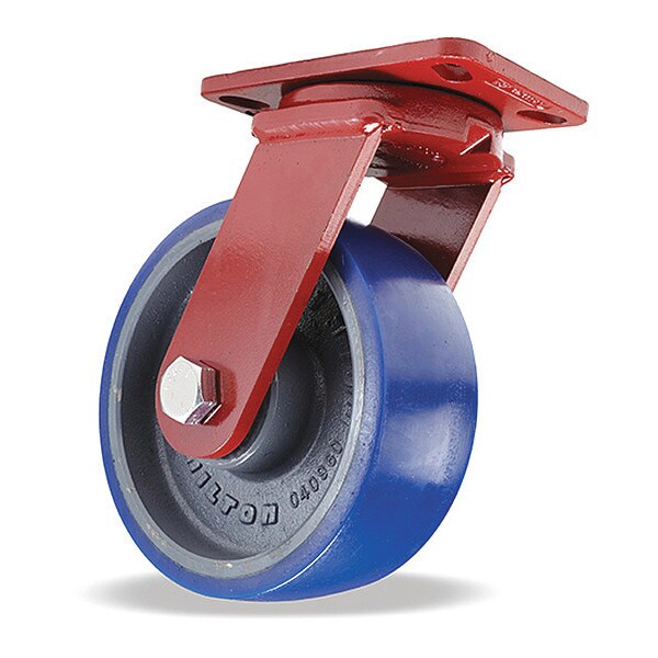 Spinfinity Maintenance-Free Kingpinless ZFFM Series Swivel Caster, 8
