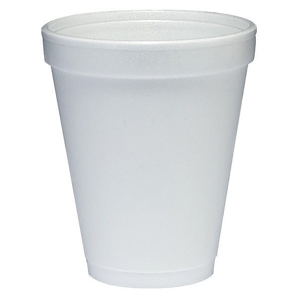 Disposable Hot cup 10 oz. White, Foam, Pk1000