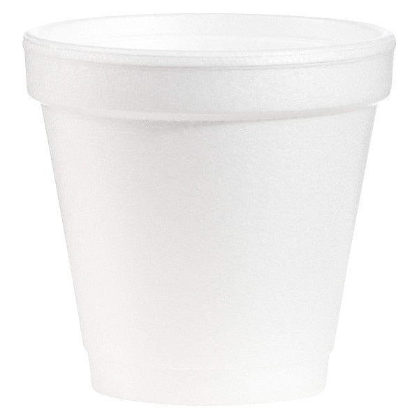 Disposable Hot cup 4 oz. White, Foam, Pk1000