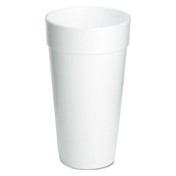 Disposable Hot cup 20 oz. White, Foam, Pk500