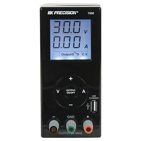 DC Power Supply, Digital, 6 in H