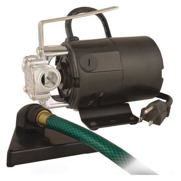 Transfer Pump, Small Space Transfer, 115V, 330 gph GPM, Cast Aluminum