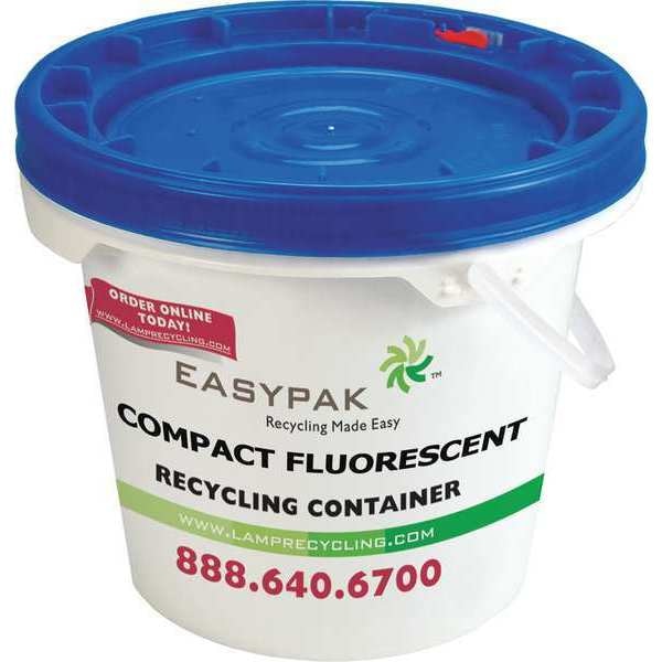 Mini CFL Recycling Container