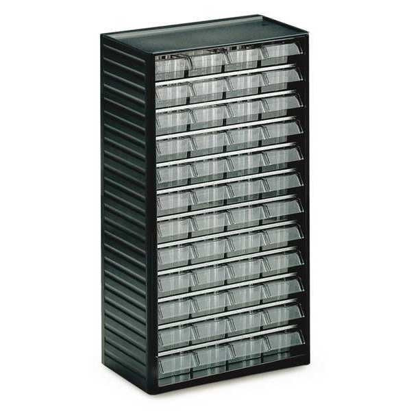 Small Parts Drawer Unit with 48 Drawers, Polypropylene, Galvanised Steel, Polystyrene, 310mm W x