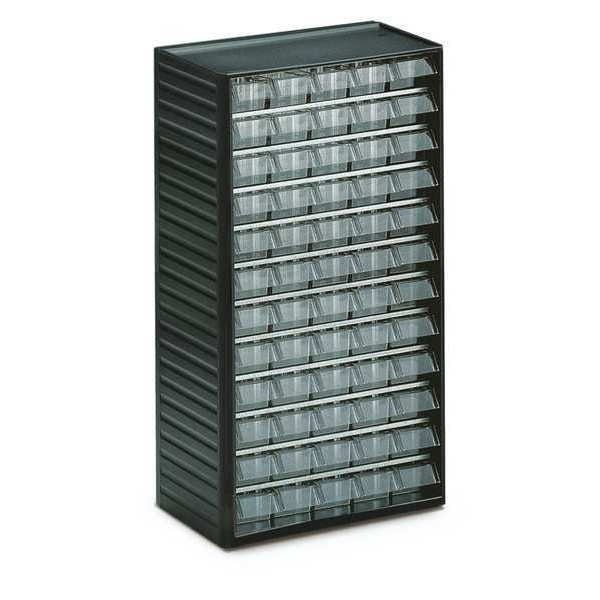 Small Parts Drawer Unit, 60 Drawers, Clear