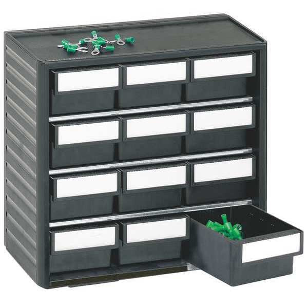 ESD Small Parts Drawer Unit, 12 Drawers