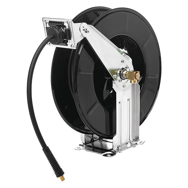 Air Hose Reel, Steel, 1/2