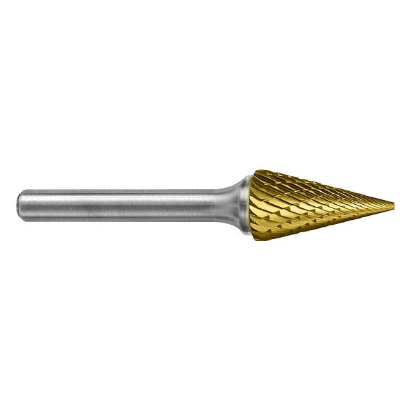Carbide Bur, Cone, 1/8in., 7 deg. Angle