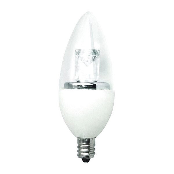 LED, 4W B11, DIM, 2700K E26, Blunt Tip