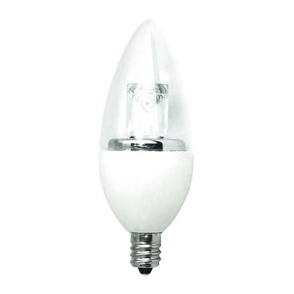 LED, 4W B11 ND 2400K E12, Blunt Tip