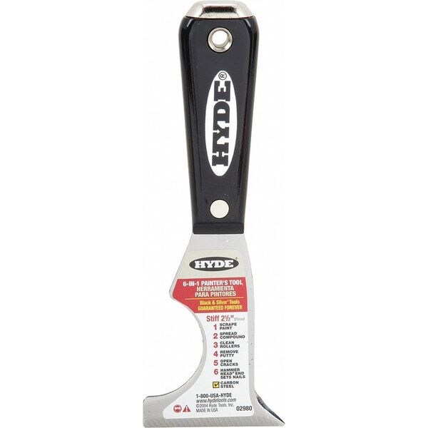 Multi-Tool, w/Hammer Head, Black/Silver