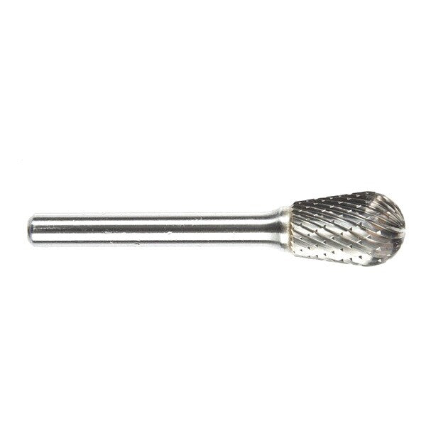 Carbide Bur, Inverted, 1/2in., Single Cut