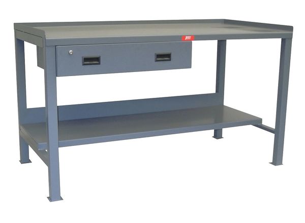 Heavy Duty Fixed Work Bench, Steel, 72