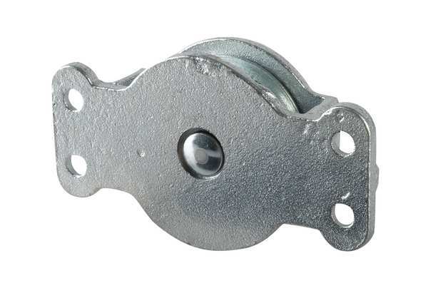 Cheek Block, Wire Rope, 1/4 in Max Cable Size, None