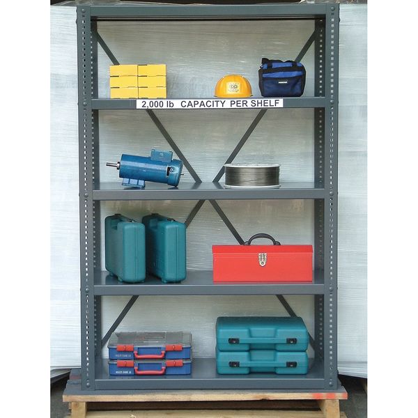 Metal Shelving Unit, 18
