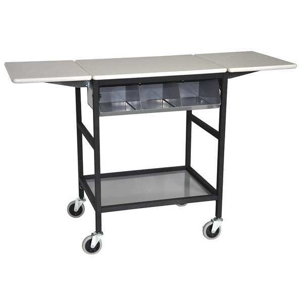 Ergonomic Mobile Work Table, 20 In. W