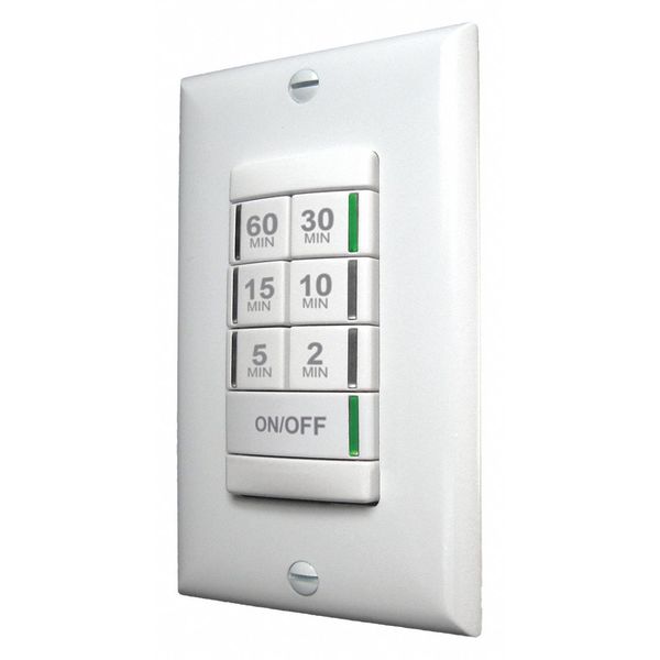 Timer Switch, 60 Min, White