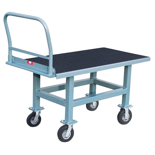 Ergo Pltfrm Truck, 1200lb, Steel, 60inx30in