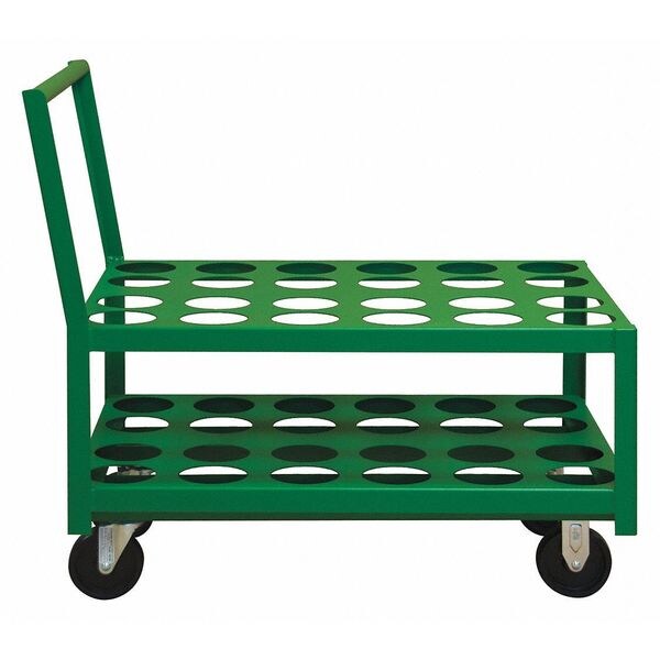 Medical Cylinder Cart, 1400 lb., 36 In.L