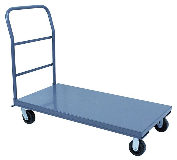 Platform Truck, 2000 lb, Steel, 48in x 24in