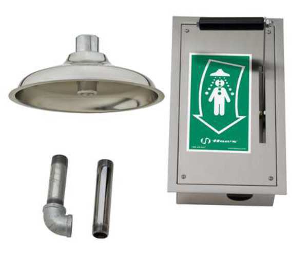 Emergency Shower, Flush Ceiling, 20 gpm