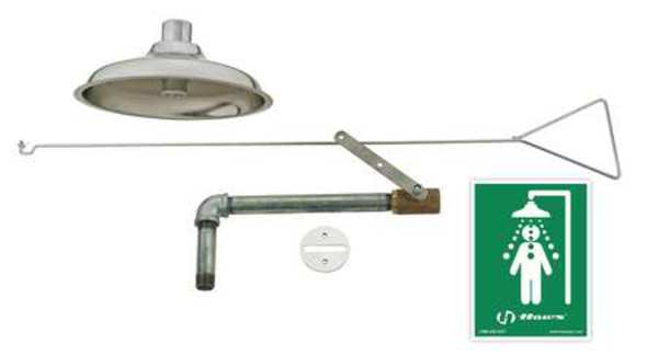 Emergency Shower, Flush Ceiling, 20 gpm