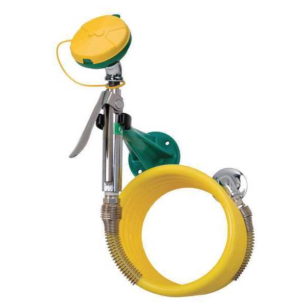 Drench Hose Eye/Face Wash, Wall Mount