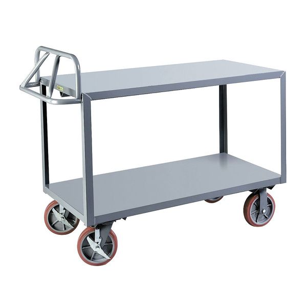 12 ga. Steel Raised Handle Utility Cart, 3,600 lb