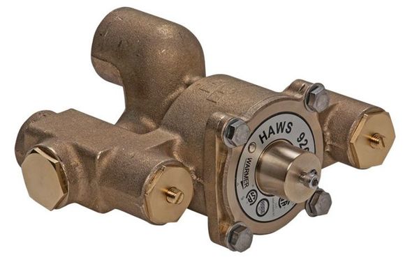 Emergency Mixing Valve, Lead Free, 31 gpm