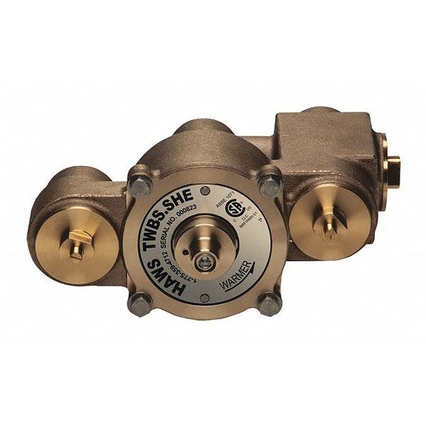 Emergency Mixing Valve, Lead Free, 74 gpm