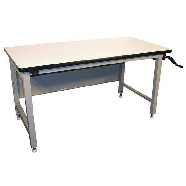 Hand Crank Ergo-line Heavy Duty Work Bench, ESD Laminate, 60