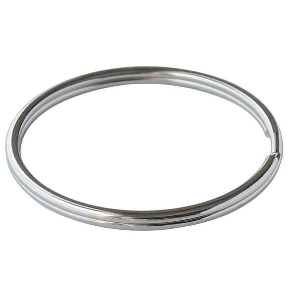 Split Ring, 3 in Ring Size, Silver