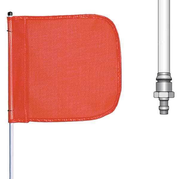 Warning Whip, 5 ft., Includes Flag