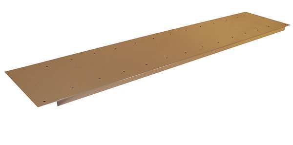 Lower Shelf, 72 W x 12 D x 5-1/2 H, Gray