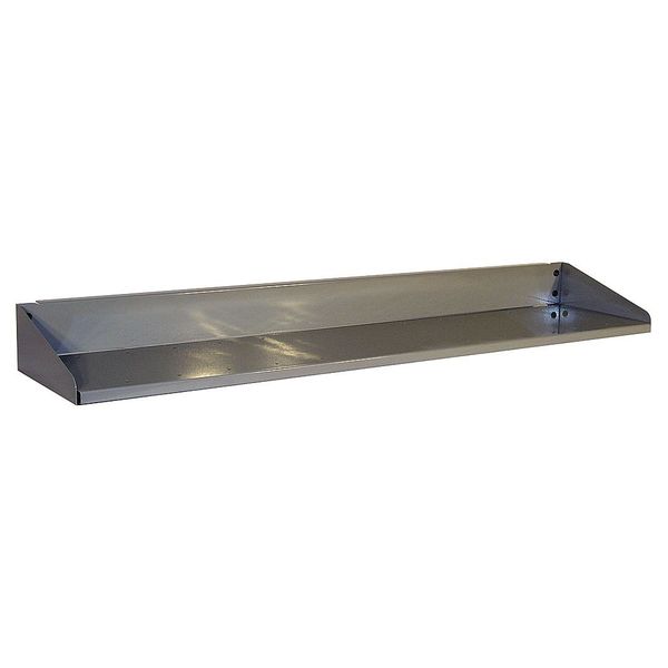 Cantilever Shelf, 60W x 12D x 5-1/2H, Gray