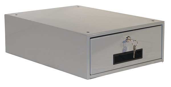 Drawer, 15 W x 19-1/4 D x 6 in. H, Gray
