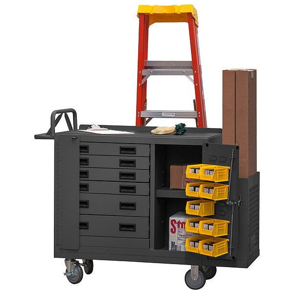 Mobile Workbench, 2000 lb, 52-3/4inL, 19inW