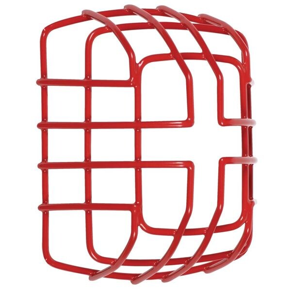 9-ga wire cage protects horn/strobe/spkr