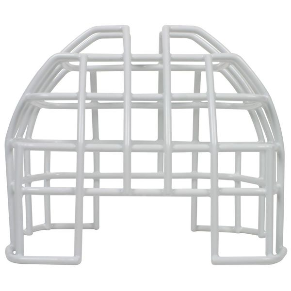 9-ga wire cage protects horn/strobe/spkr