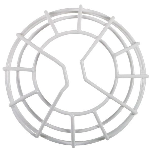 9-ga wire cage protects horn/strobe/spkr